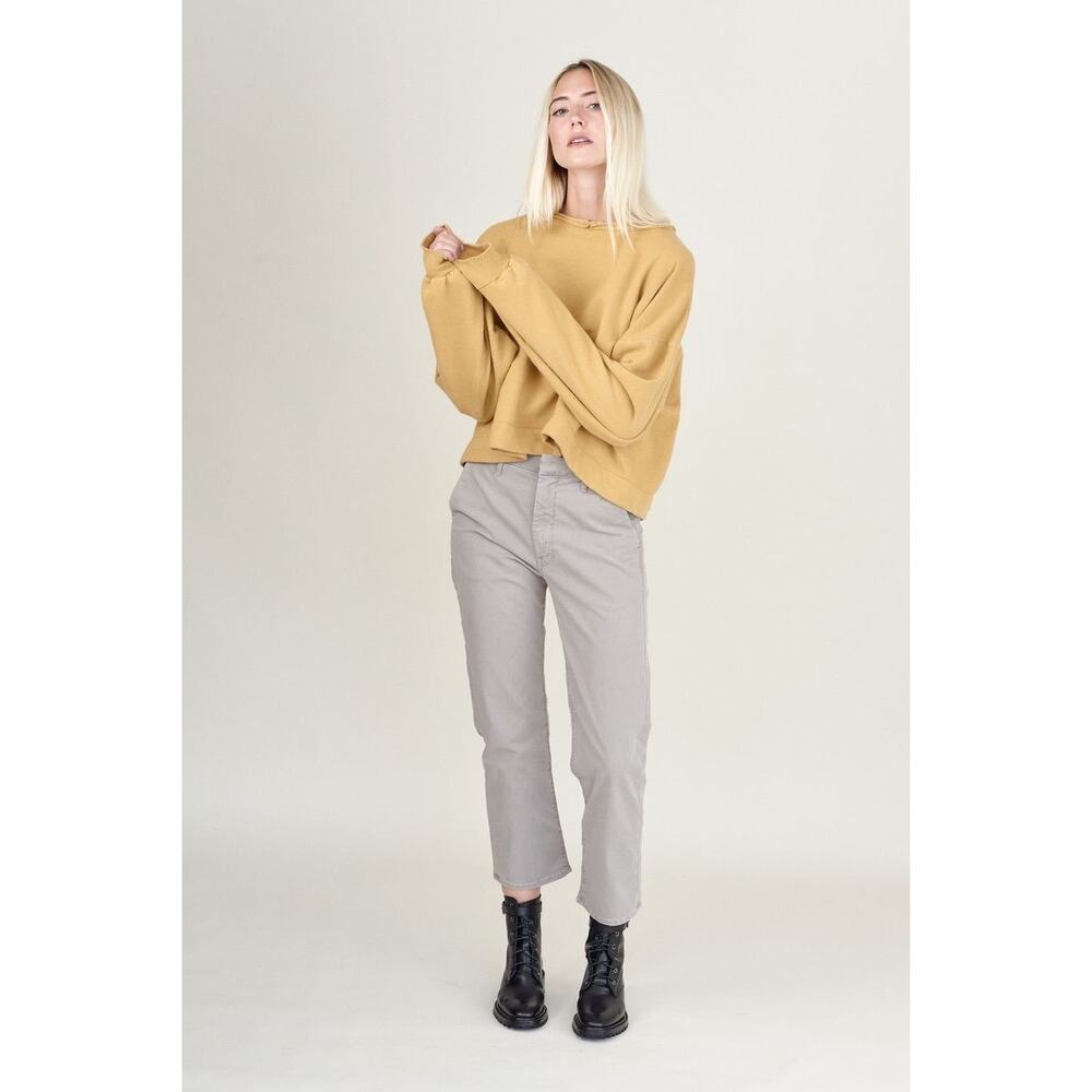 Mother Denim The Tomcat Prep Pants Cement Gray 24